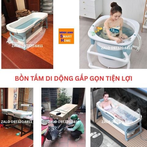 BỒN TẮM GẤP GỌN LOẠI NÀO TỐT? 3 Tiêu Chí Vàng Cần Biết Trước Khi Mua!