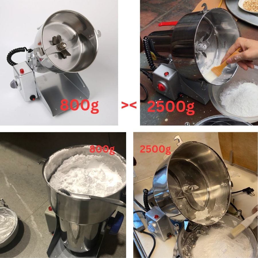 Máy Xay Bột Khô Loại Nào Tốt? Cho Gia Đình và Kinh Doanh