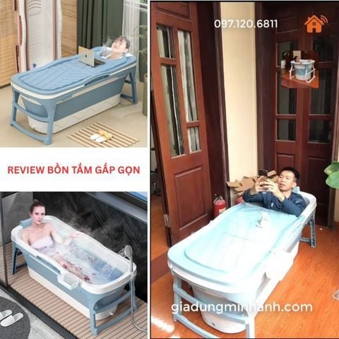 Bồn Tắm Gấp Gọn Loại Dài - Hướng Dẫn Sử Dụng và Q&A Live