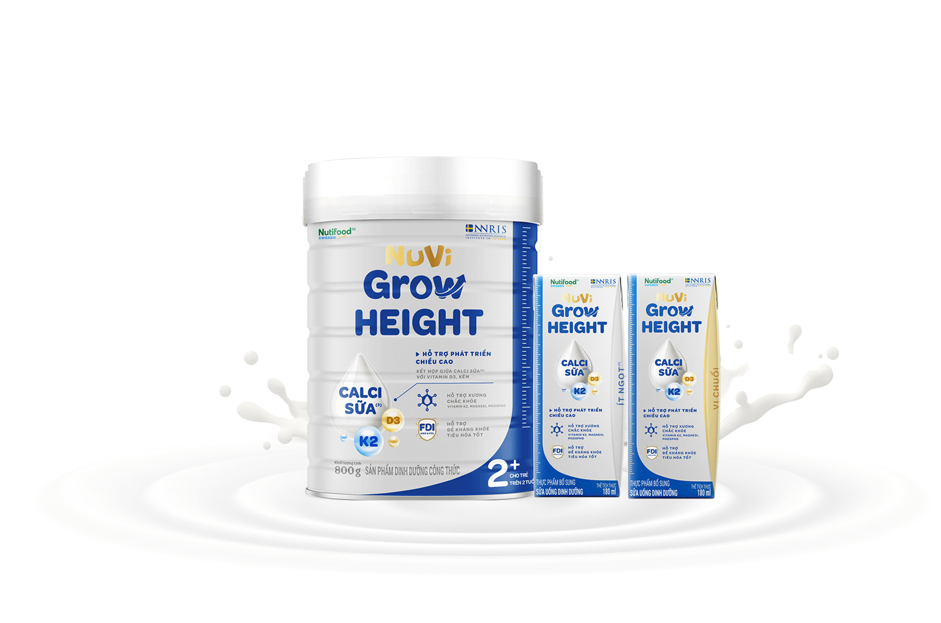 Combo hoạt chất - NUVI GROW HEIGHT