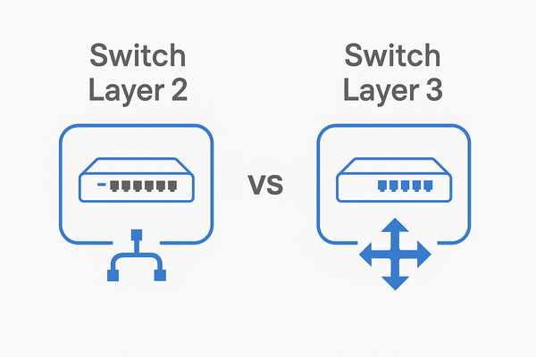 Switch Layer 2 vs Layer 3: Khác biệt và khi nào nên dùng?