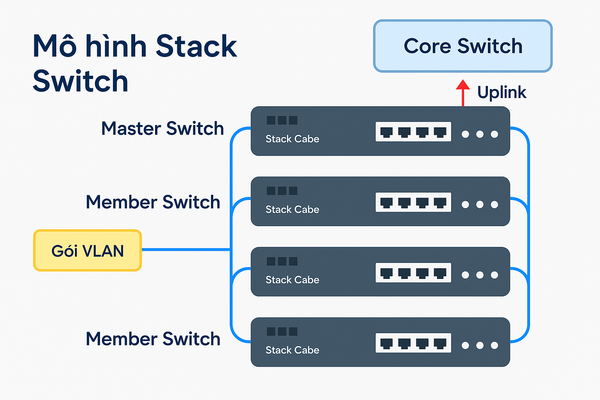 Switch Stackable là gì và khi nào nên sử dụng?