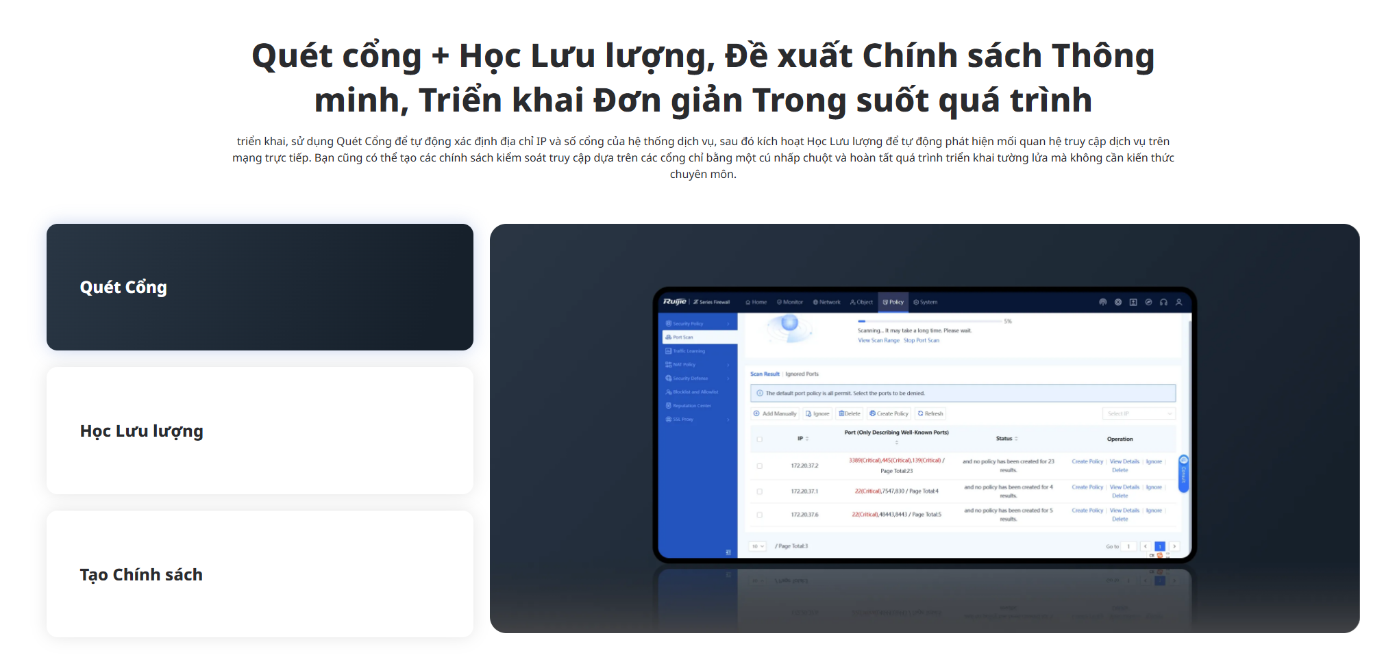 Thiết bị tường lửa Ruijie RG-WALL 1600-Z5100-S