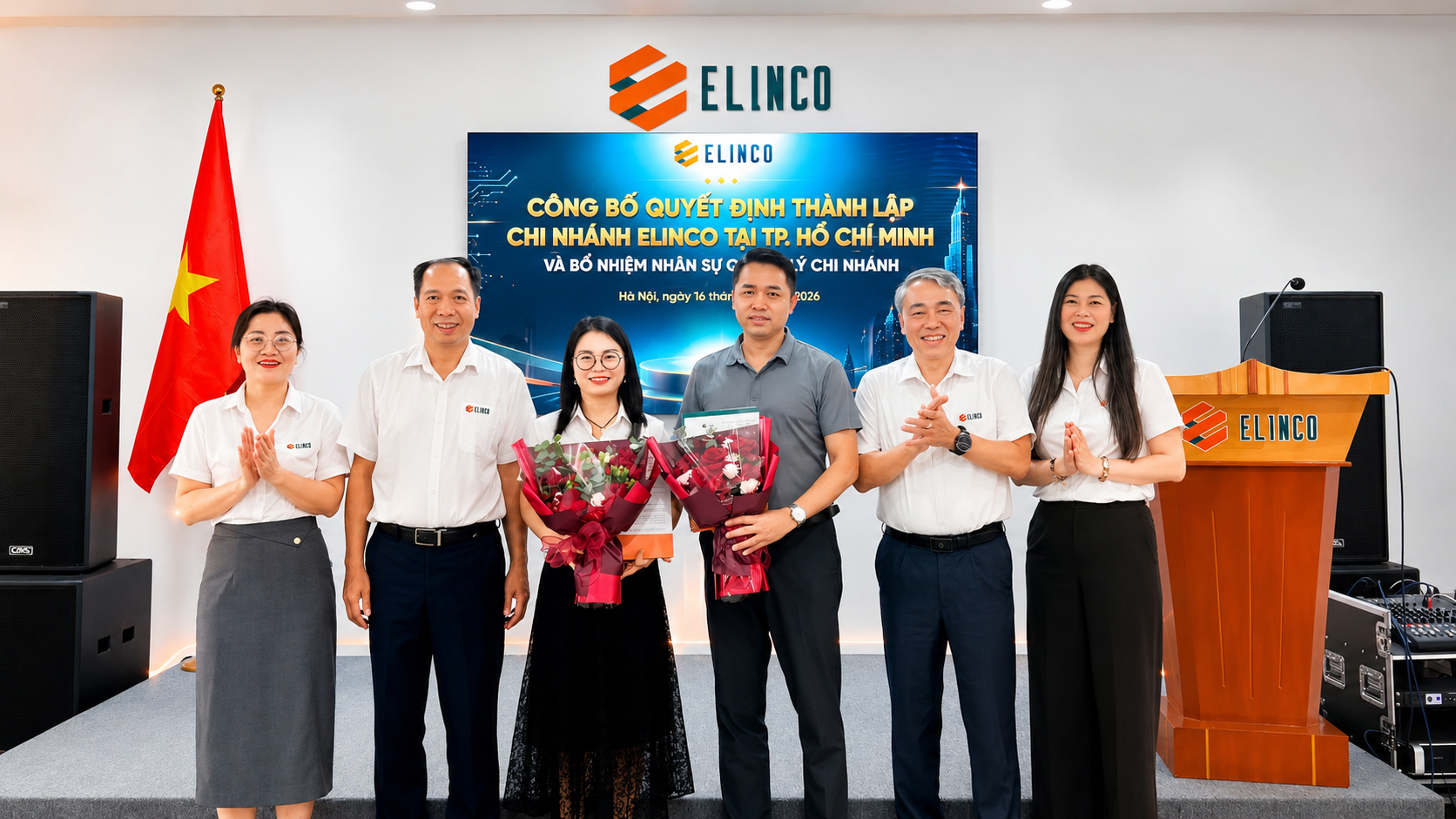 ELINCO Chính Thức Thành Lập Chi Nhánh Tại TP. Hồ Chí Minh