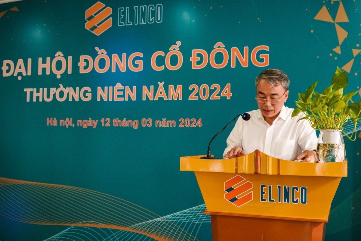 ELINCO TỔ CHỨC ĐẠI HỘI ĐỒNG CỔ ĐÔNG THƯỜNG NIÊN NĂM 2024