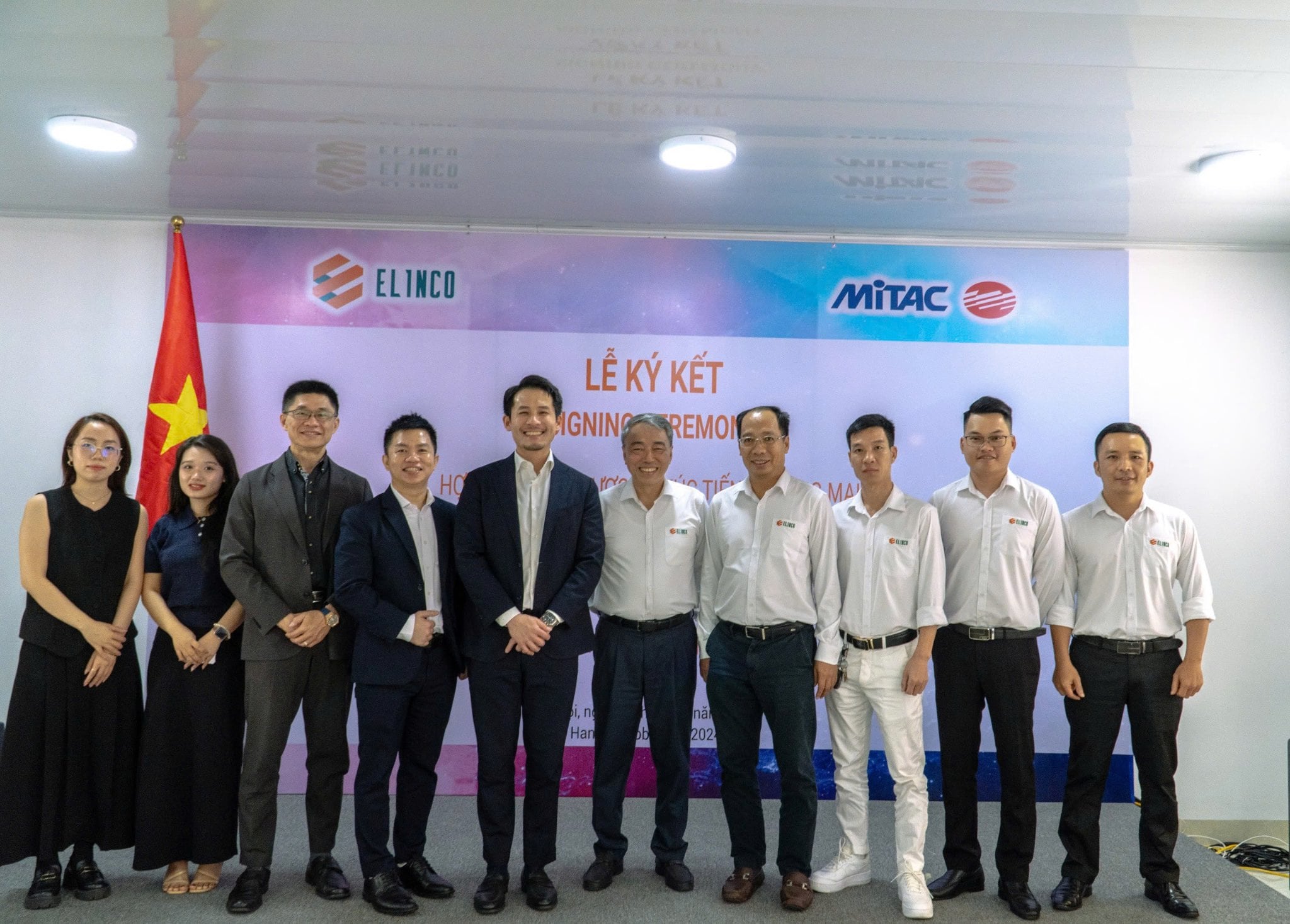 ELINCO và MiTAC ký kết hợp tác chiến lược và xúc tiến thương mại