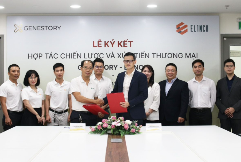 ELINCO HỢP TÁC CÙNG  GENESTORY CUNG CẤP GIẢI PHÁP CHĂM SÓC SỨC KHỎE TỪ GEN