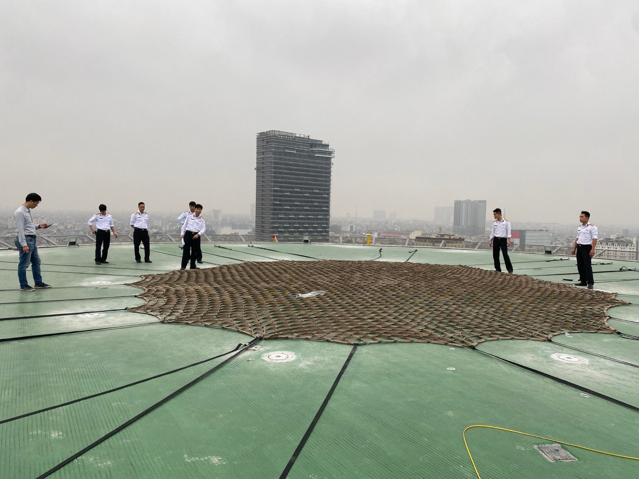 Giải pháp sàn đáp trực thăng