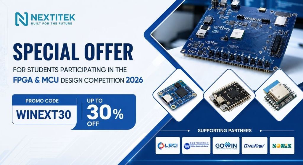 Fpga Design Competition 2026 Promotion | 30% Discount for Participating Students