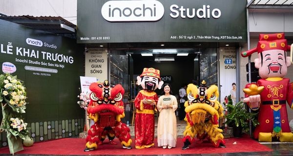 Rộn ràng không khí khai trương tại Inochi Studio Sóc Sơn