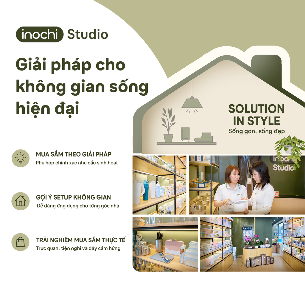 INOCHI STUDIO: HƠN CẢ CỬA HÀNG GIA DỤNG – GIẢI PHÁP CHO KHÔNG GIAN SỐNG