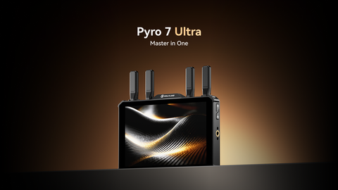 Hollyland Pyro 7 Ultra: Khi màn hình giám sát và bộ truyền dẫn không dây gộp làm một