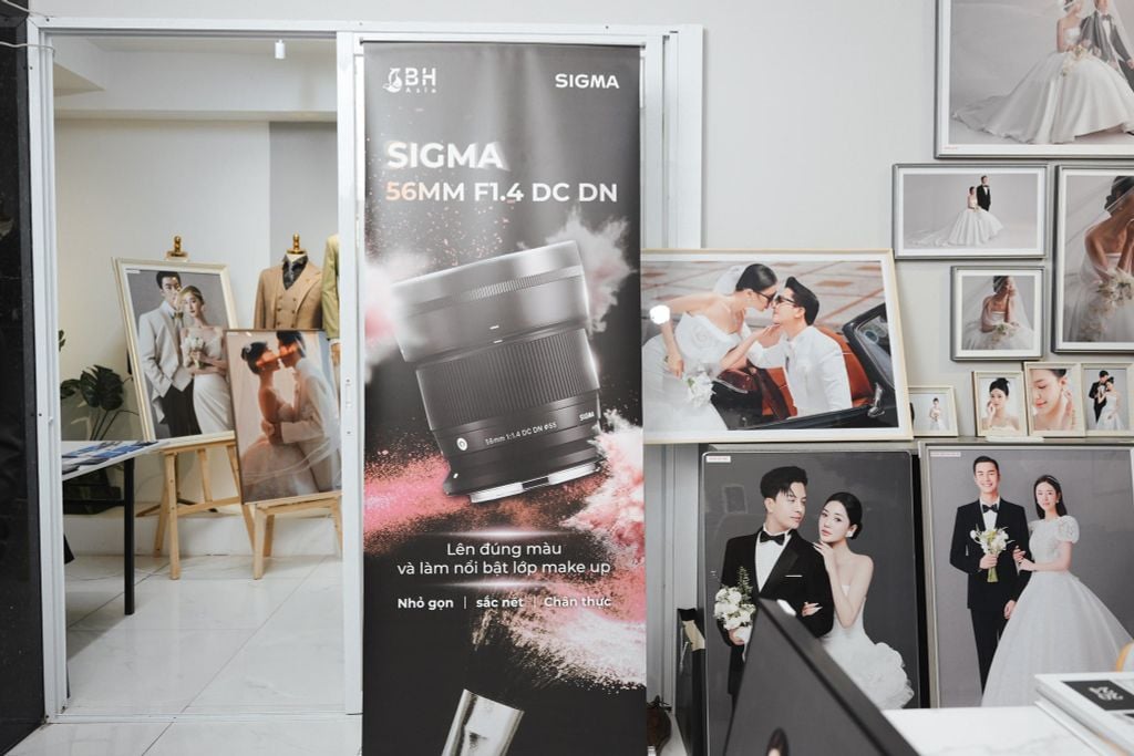 Workshop chụp Beauty - Makeup pre wedding studio hậu kỳ AI