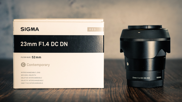 Sigma 23mm F1.4 DC DN Contemporary: Lens Góc Rộng Khẩu Lớn Lý Tưởng Cho Vlog & Street