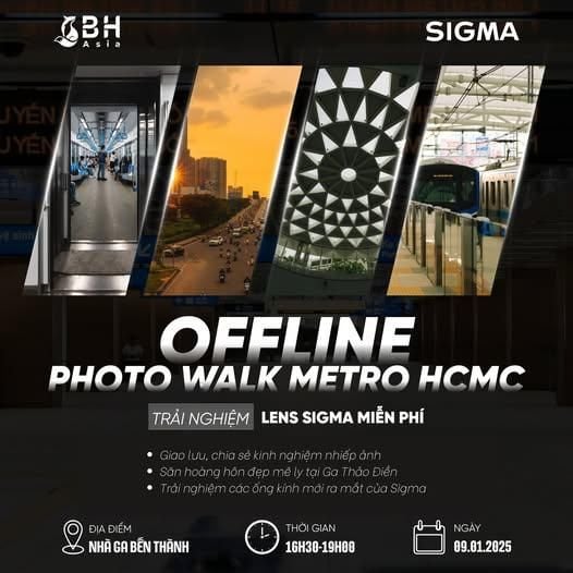 OFFLINE PHOTO WALK METRO HCMC
