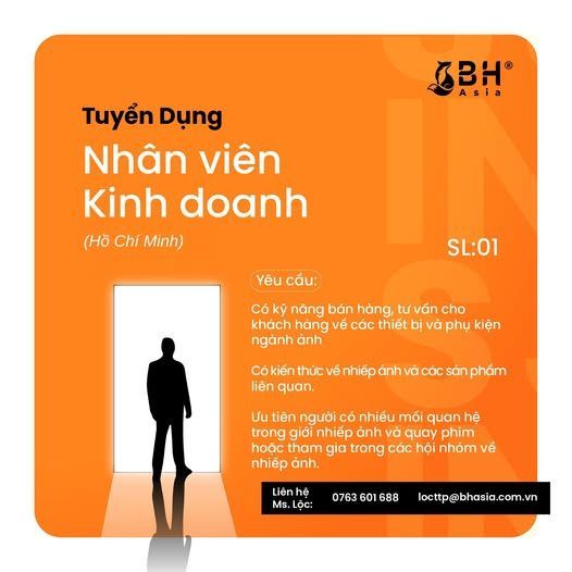 Tuyển dụng nhân viên kinh doanh