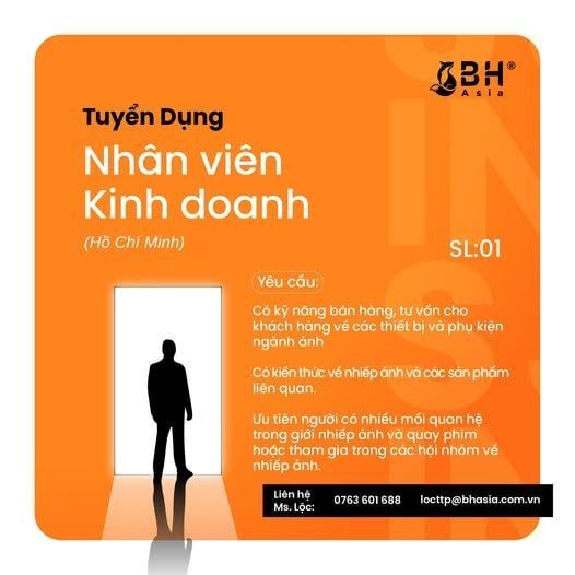 Tuyển dụng nhân viên kinh doanh