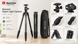 Chân Máy Nhỏ Gọn Cho Du Lịch: Manfrotto Element CF Mới Ra Mắt Có Đáng Mua?