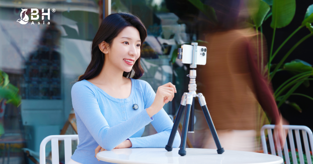 Cách kết nối và setup micro không dây cho iPhone/Android quay TikTok