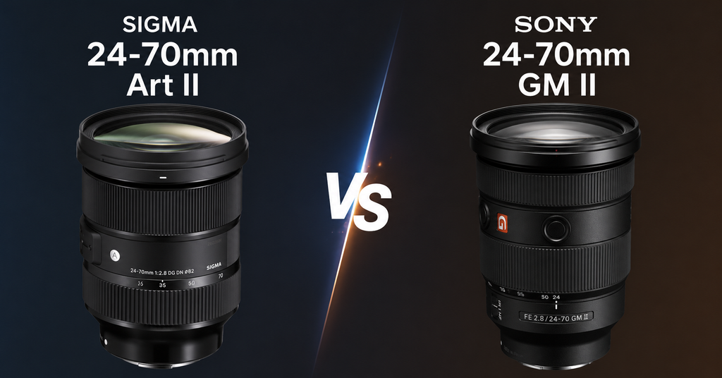 Sigma 24-70 Art Ii Vs Sony Gm - Sigma 24-70mm f/2.8 Art II Có Đủ Sức Thay Thế Sony 24-70mm GM II? Đánh Giá Chi Tiết