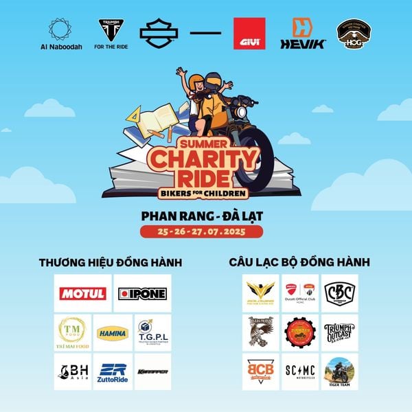 Hành trình thiện nguyện Summer Charity Ride 2025