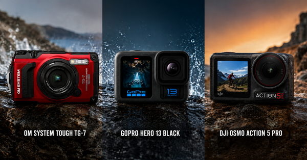 Hướng dẫn chọn camera chống nước: TG-7 vs GoPro vs DJI