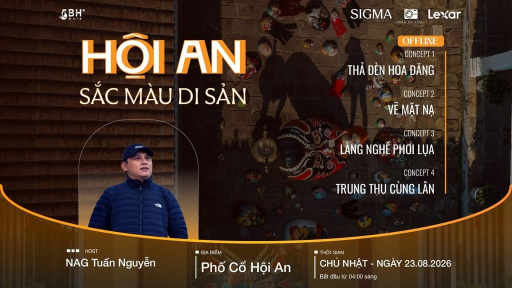 [Hội An] Offline nhiếp ảnh - Sắc màu di sản