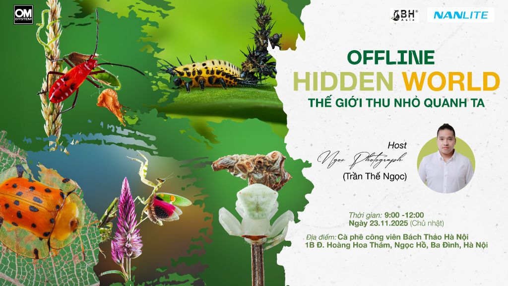 Workshop “Hidden World - Thế giới thu nhỏ quanh ta”