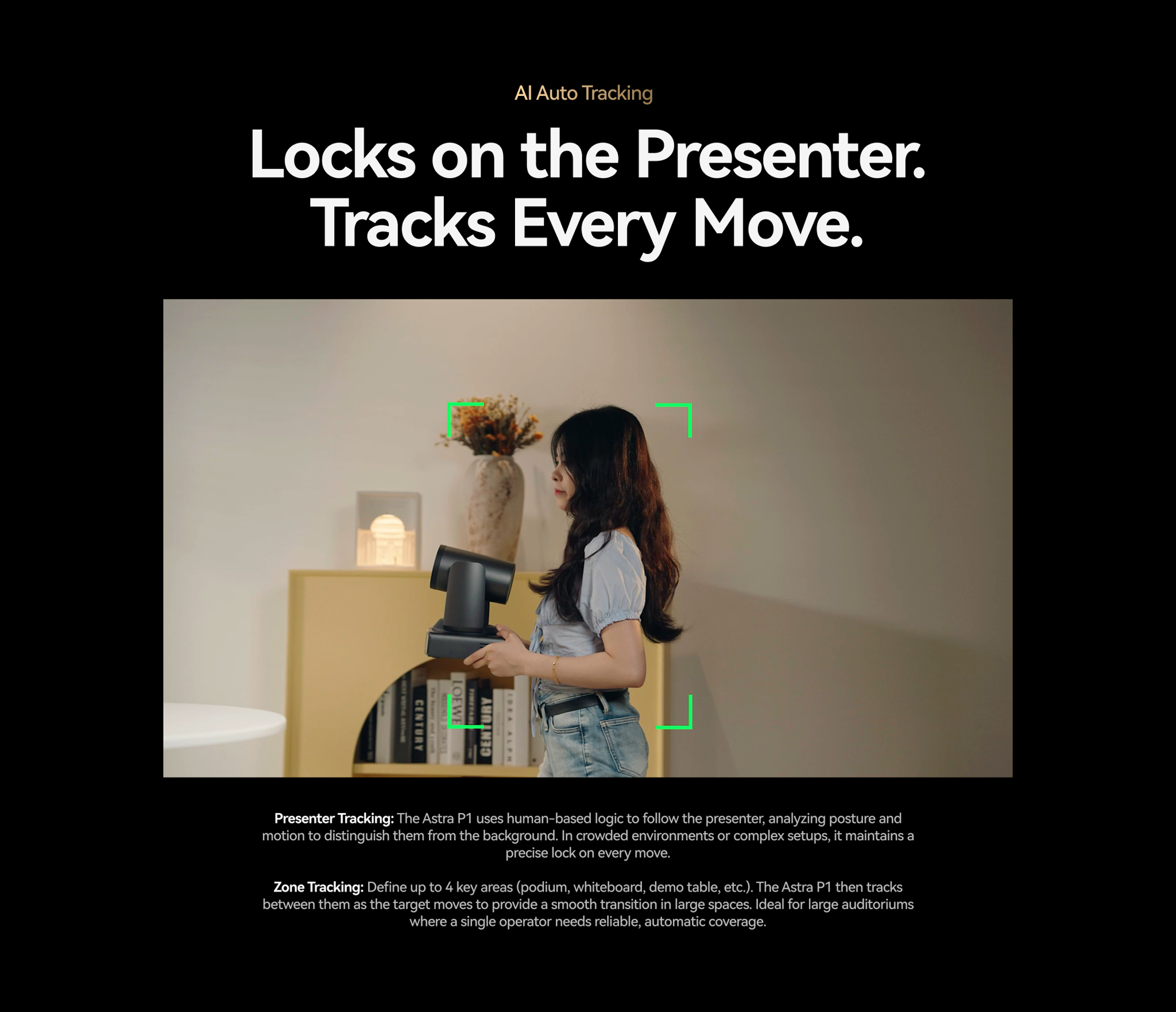 Astra P1 - AI Auto Tracking