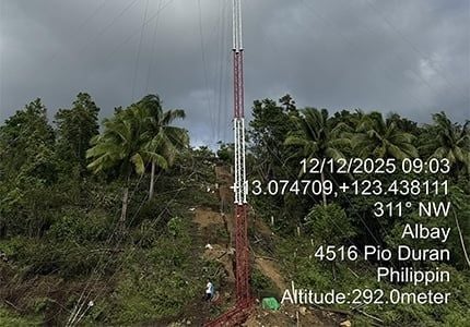 Cột đo gió 100m - Albay M1