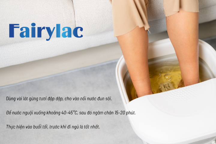 Ngâm chân với nước gừng – bài thuốc cổ truyền nhưng đầy tác dụng trong ngày mưa gió