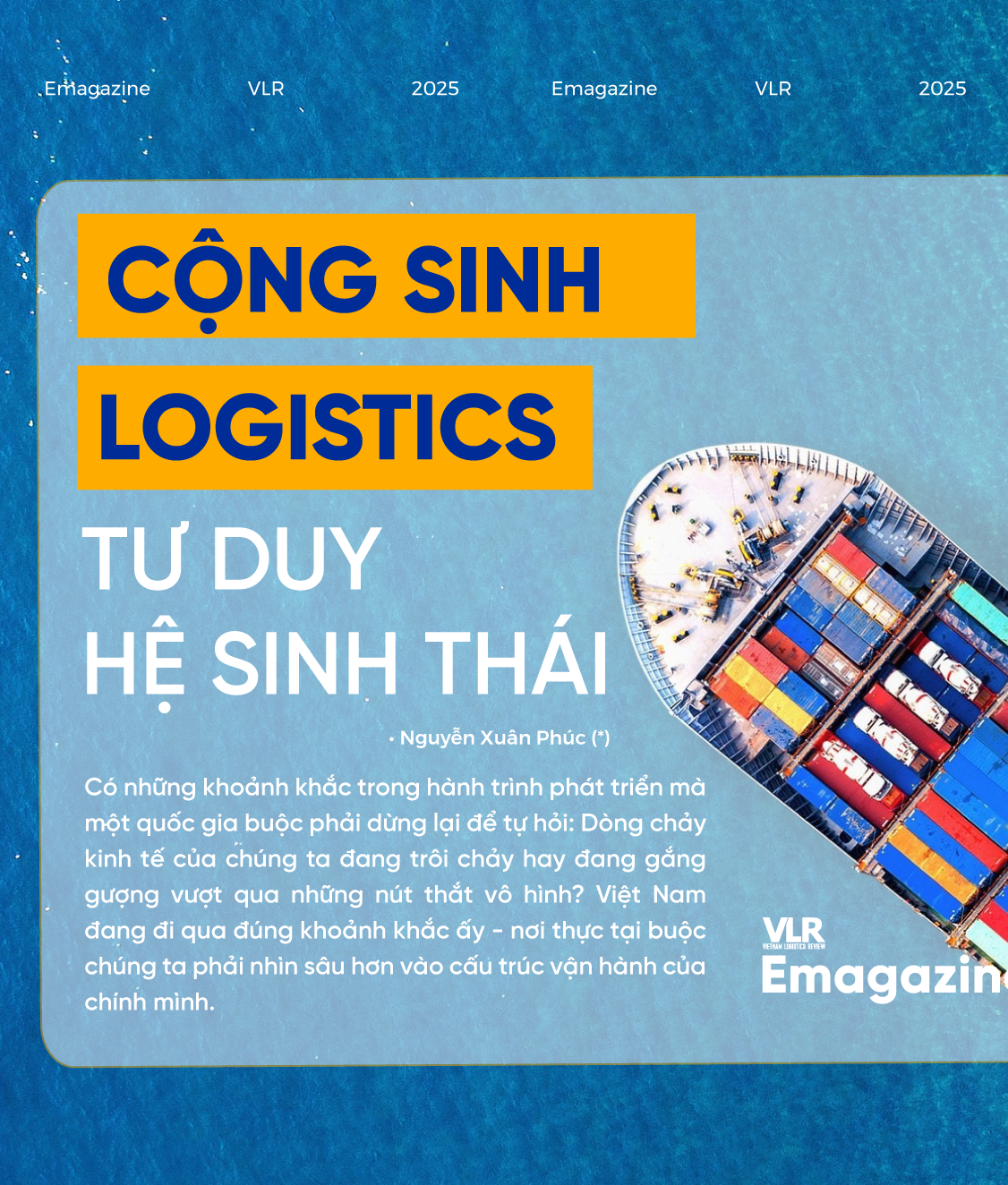 Cộng sinh logistics - Tư duy hệ sinh thái