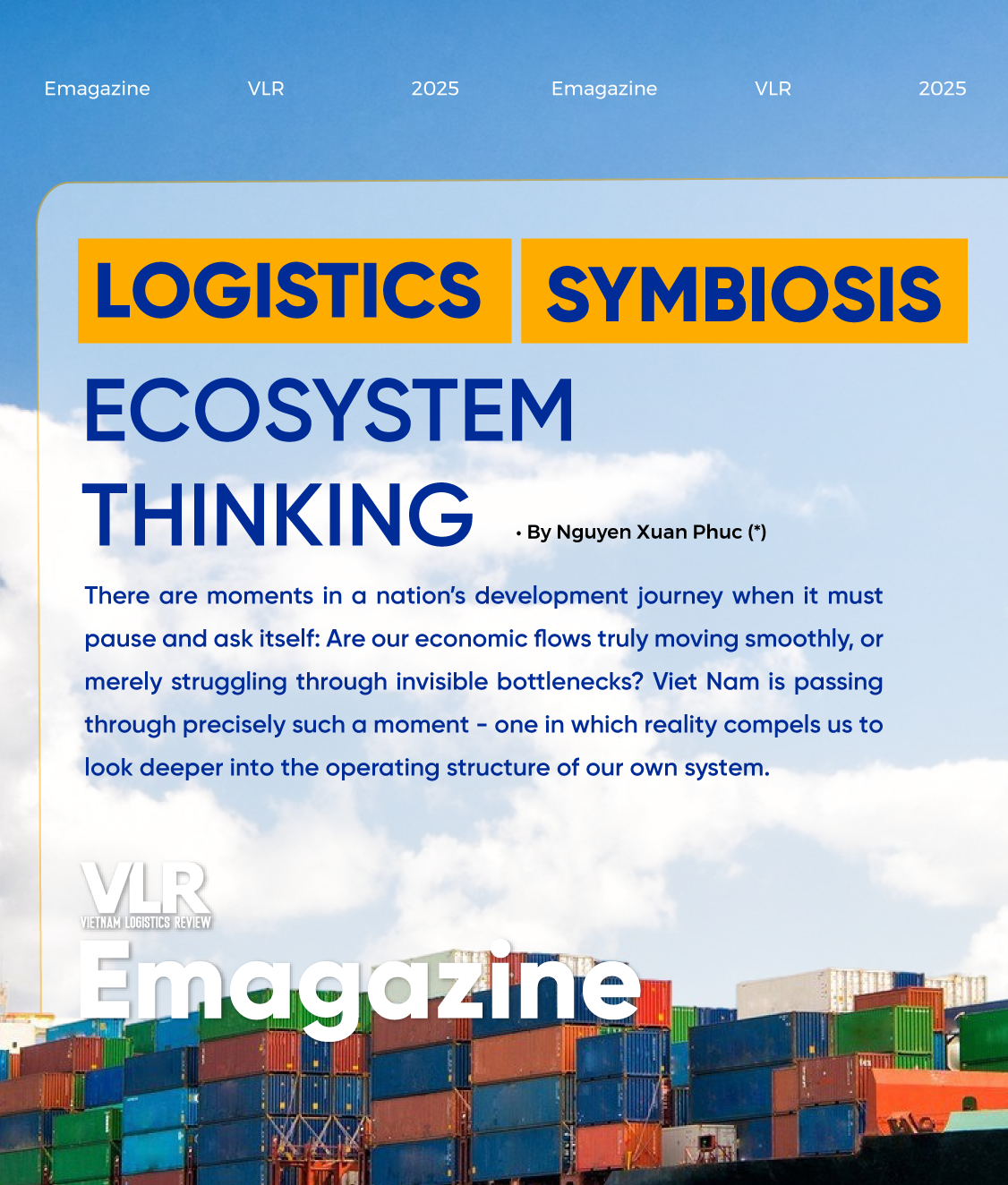 Logistics Symbiosis – Ecosystem Thinking