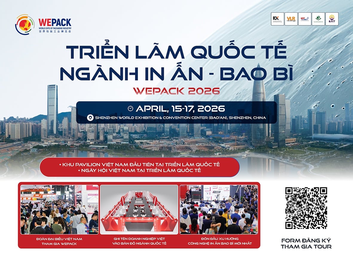 THƯ MỜI THAM DỰ TRIỂN LÃM QUỐC TẾ IN ẤN BAO BÌ WEPACK 2026