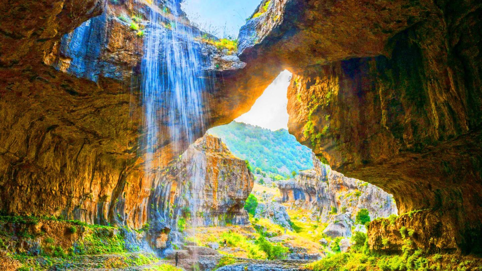Thác nước Baatara Gorge – Kỳ quan thiên nhiên độc nhất vô nhị của Lebanon