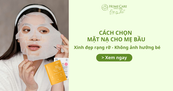 Cách chọn mặt nạ cho mẹ bầu xinh đẹp mà không lo ảnh hưởng đến bé