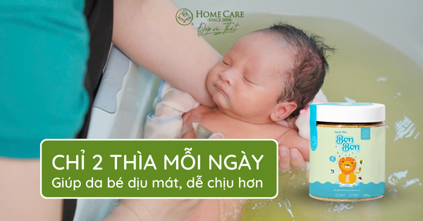 Chỉ 2 thìa mỗi ngày, mẹ giúp con thoát khỏi cơn ngứa ngáy do rôm sảy hành hạ