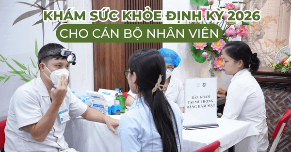 HOME CARE KHÁM SỨC KHOẺ ĐỊNH KỲ CHO CÁN BỘ NHÂN VIÊN