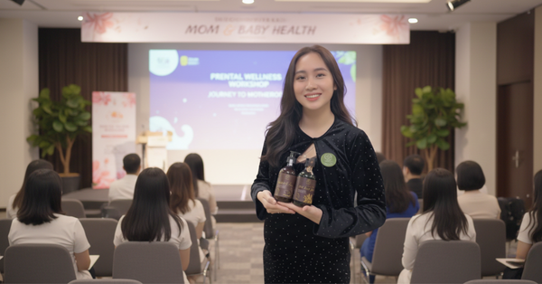 Mẹ sau sinh bật mí bí quyết giảm rụng tóc nhờ bộ dầu gội 