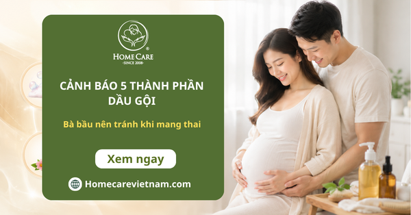 Cảnh báo 5 thành phần dầu gội bà bầu nên tránh khi mang thai