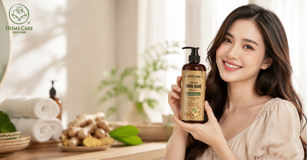 Dầu gội cho bà bầu gừng nghệ Mây Mây - Giảm rụng tóc, gàu, bết tóc từ thảo dược