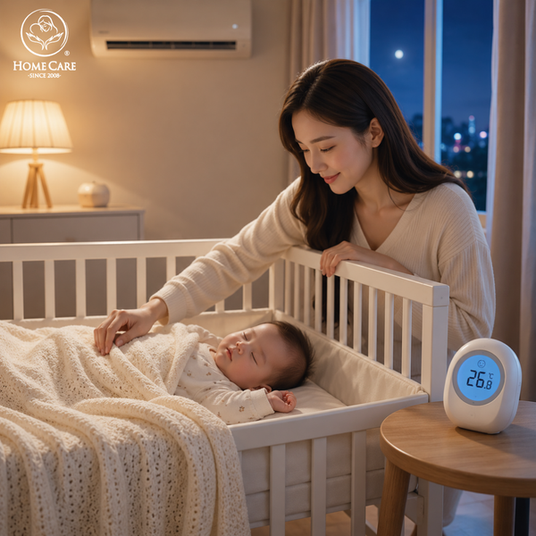 Điều chỉnh nhiệt độ phòng phù hợp cho con
