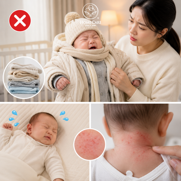 Mặc quá nhiều lớp quần áo