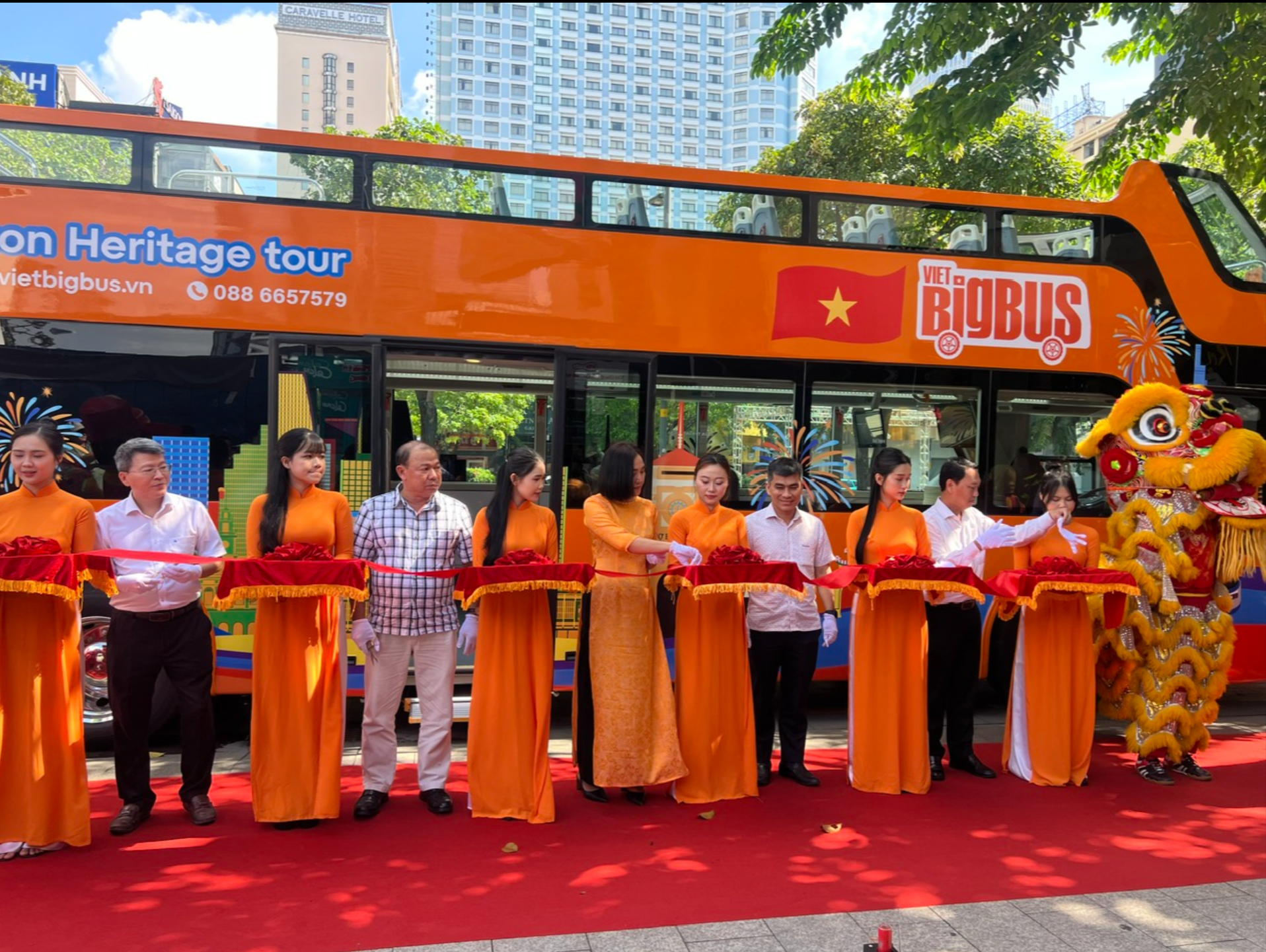 Viet Bigbus khai trương tuyến xe buýt 2 tầng “Sài Gòn – Tân Định” – Hành trình di sản giữa lòng thành phố