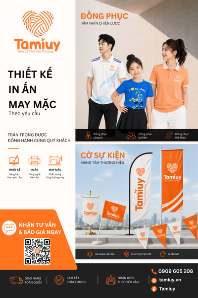 TAMIUY Ra Mắt Hệ Sinh Thái Đồng Phục & Nhận Diện Thương Hiệu Toàn Diện