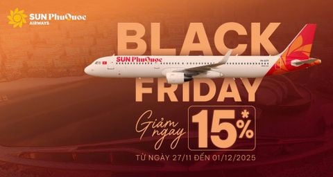 BLACK FRIDAY – ƯU ĐÃI CỰC KHỦNG TỪ SUN PHUQUOC AIRWAYS