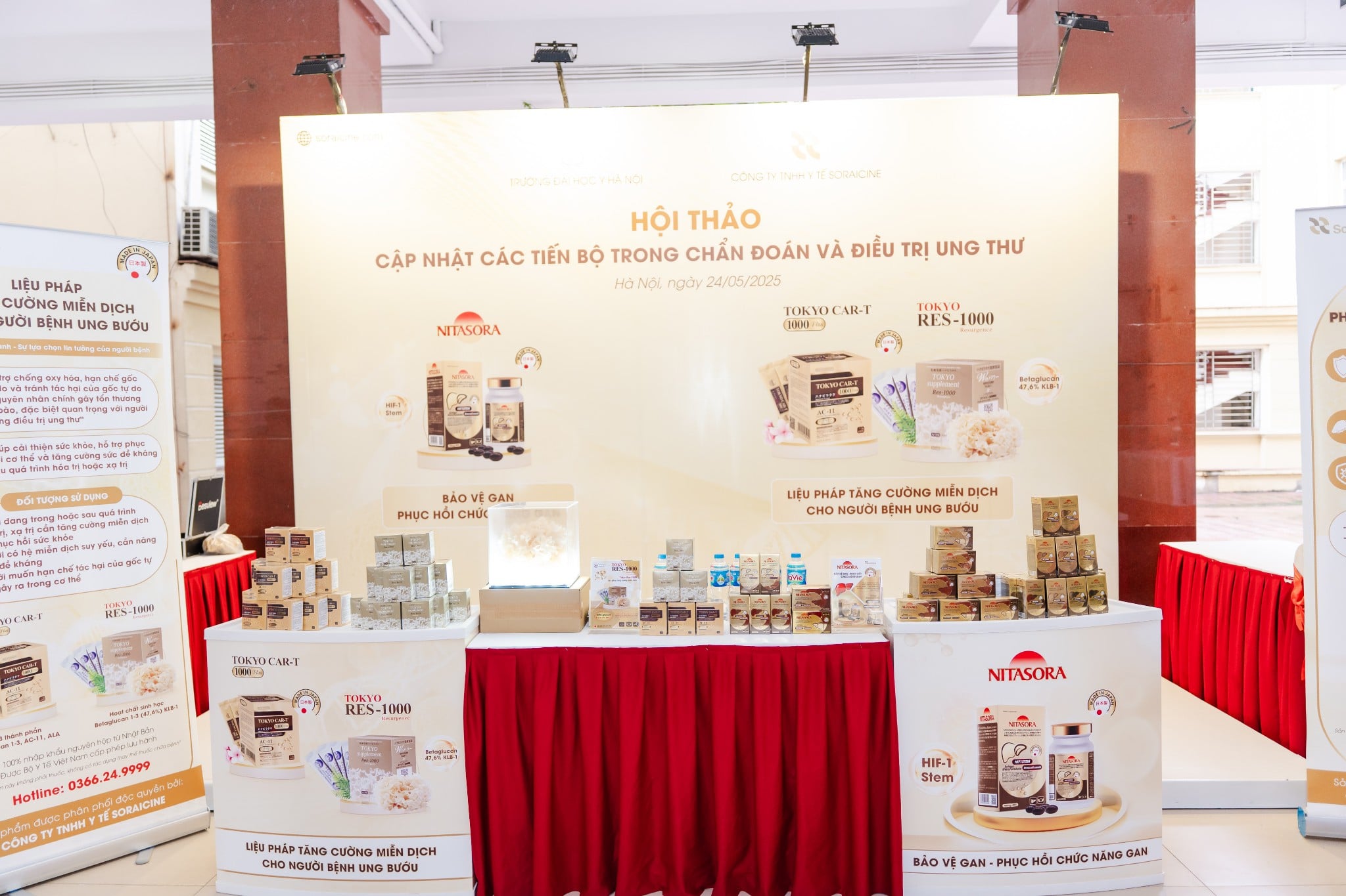 Soraicine: Khẳng định giá trị khoa học tại hội thảo y khoa Đại học Y Hà Nội.