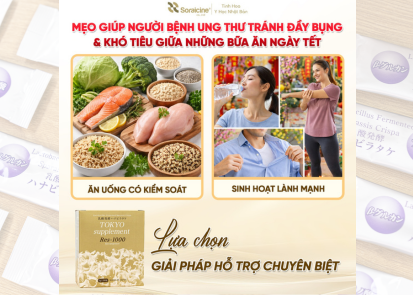 3 bước để người bệnh ung thư có một cái Tết “không đau”