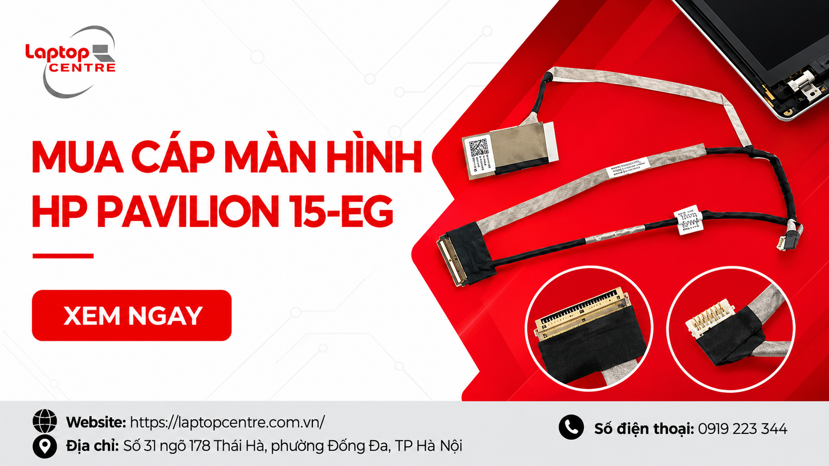 Khi nào cần mua cáp màn hình HP Pavilion 15 EG và cách chọn mua