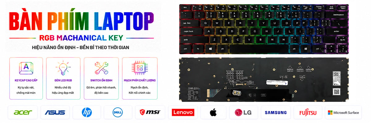 BÀN PHÍM LAPTOP